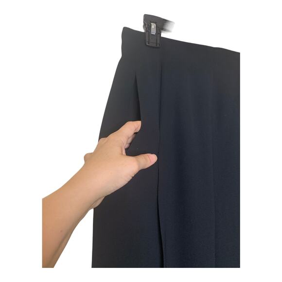 Harve Benard black high waist pleated pants size 8 - Picture 7 of 13